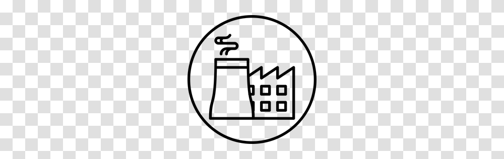 Free Economy Factory Industry Production Oil Plant Icon, Gray, World Of Warcraft Transparent Png