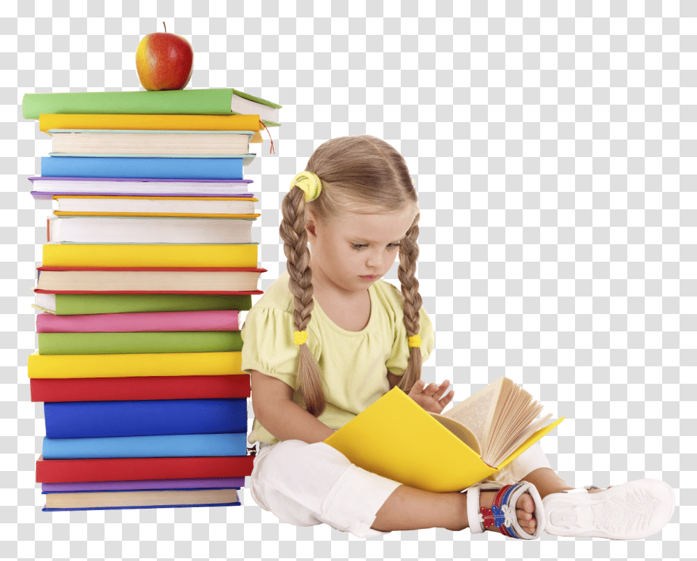 Free Educational Reading Books For Kids Online Children's Reading Books, Person, Human, Girl Transparent Png