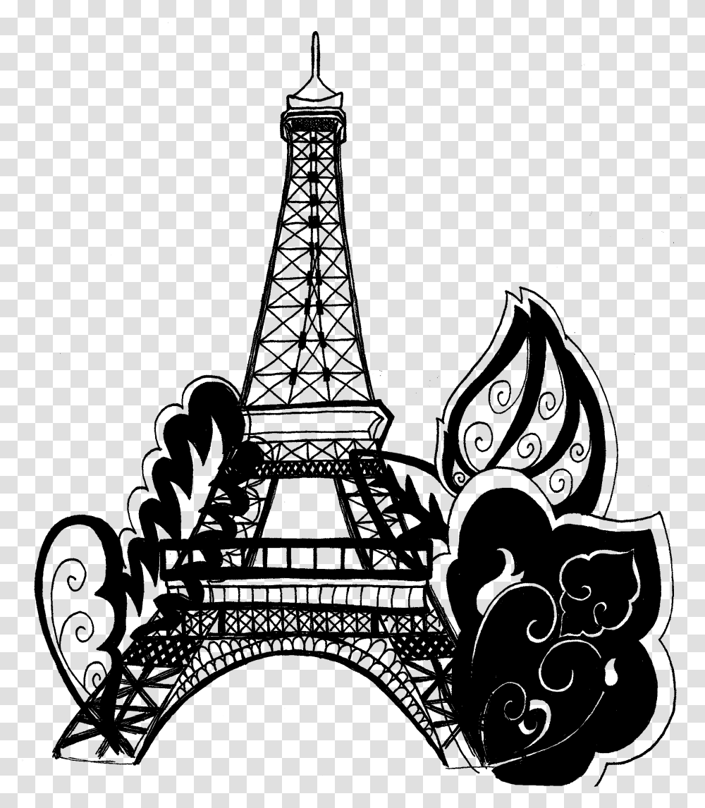 Free Eiffel Tower Vector Eiffel Tower, Outdoors, Nature, Outer Space, Astronomy Transparent Png