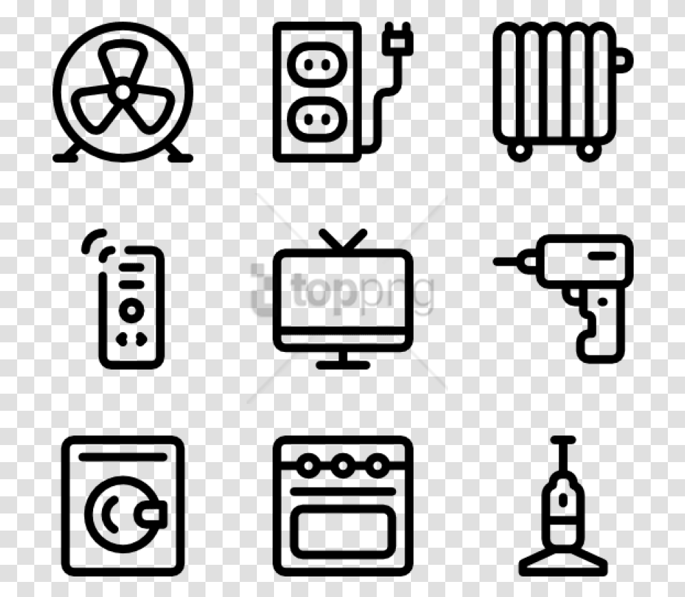 Free Electrical Appliances Icon Packs Svg Psd, Gun, Weapon Transparent Png