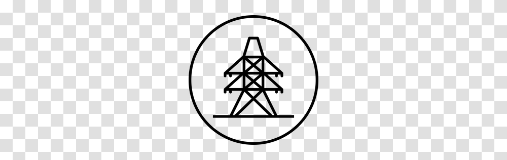 Free Electricity Derrick Energy Industry Power Electric Rig, Gray, World Of Warcraft Transparent Png