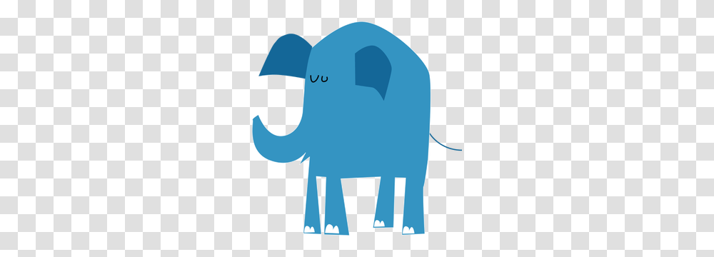 Free Elephant Vector Art, Animal, Mammal, Wildlife Transparent Png