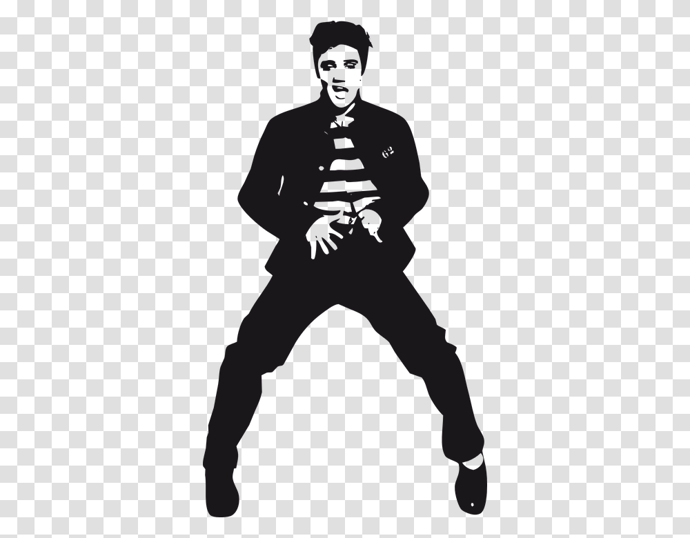 Free Elvis Elvis Images, Person, Human, Silhouette, Stencil Transparent Png