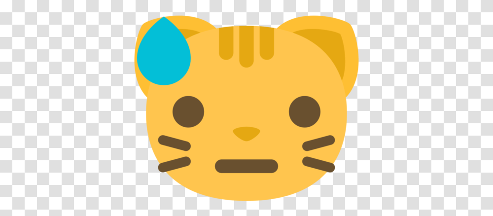 Free Emoji Cat Face Sweat With Emoji, Cookie, Food, Biscuit, Lunch Transparent Png