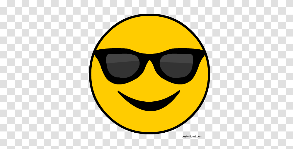 Free Emoji Clip Art, Sunglasses, Accessories, Accessory, Helmet Transparent Png