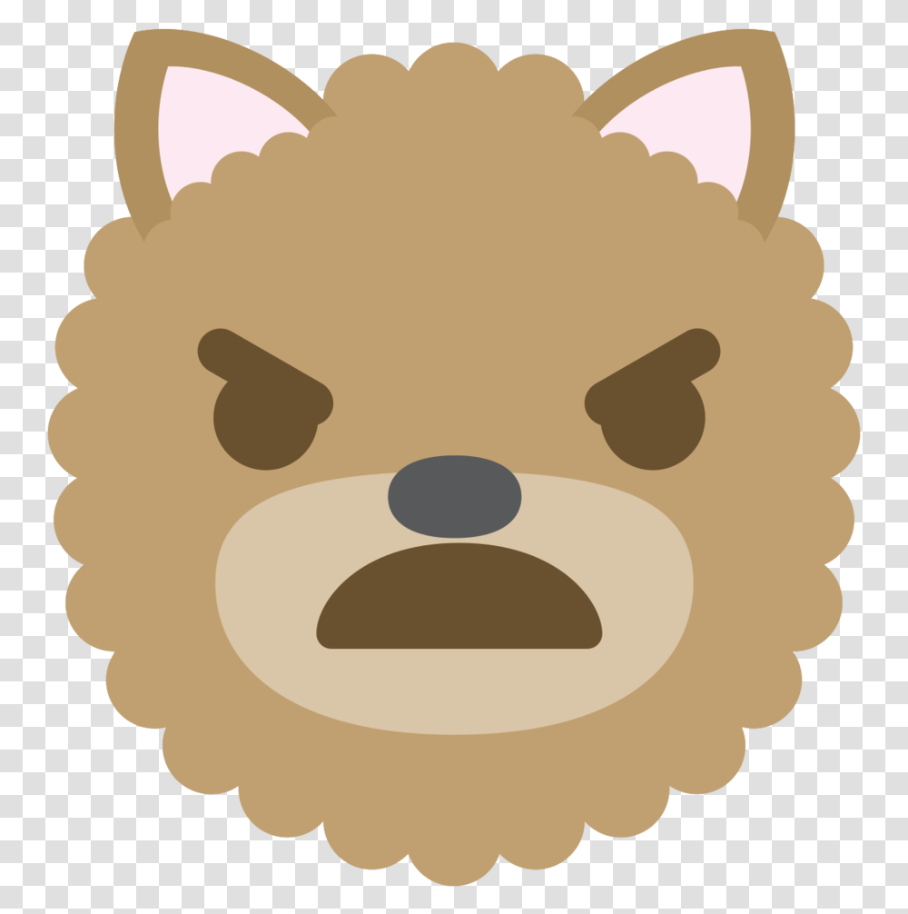Free Emoji Dog Face Angry With Background Wedding Of The Year 2018, Mammal, Animal, Cupid Transparent Png