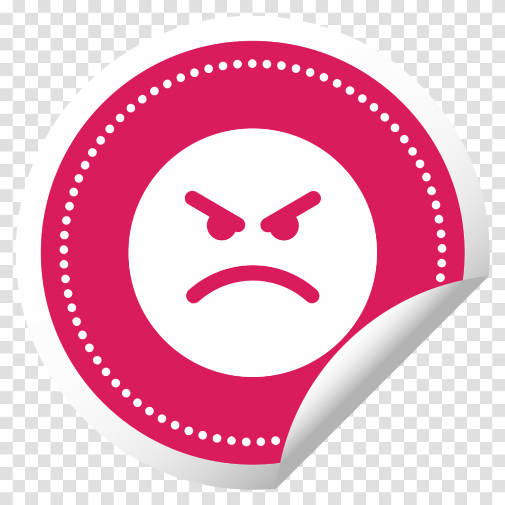Free Emoji Emoticon Sticker Angry Whitechapel Station, Clothing, Apparel, Swimwear, Cap Transparent Png
