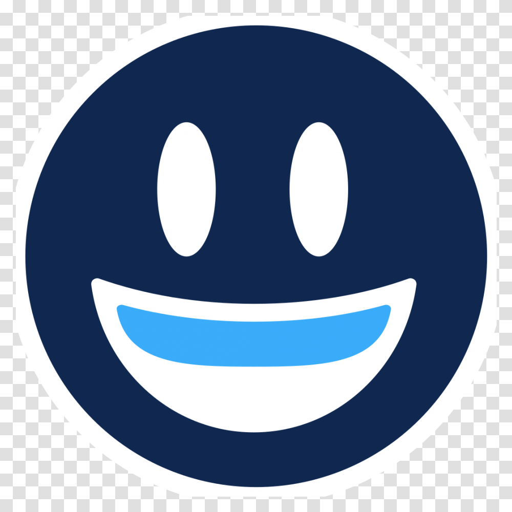 Free Emoji Face Smile With Background Emoji Smile, Symbol, Logo, Trademark, Graphics Transparent Png