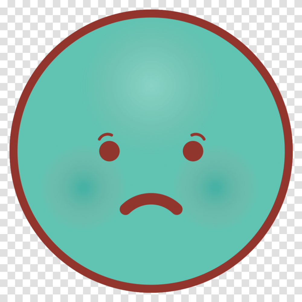 Free Emoji Rosto Crculo Triste With Background Star With Lines, Ball, Bowling Ball, Sport, Sports Transparent Png