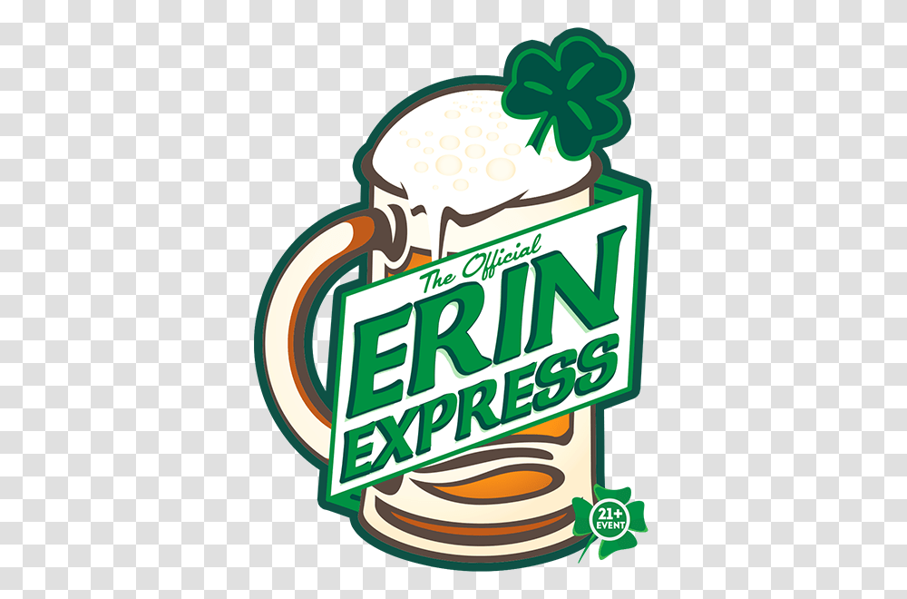 Free Erin Express Official Philadelphia St Patricks Day Bar, Advertisement, Poster, Flyer, Paper Transparent Png