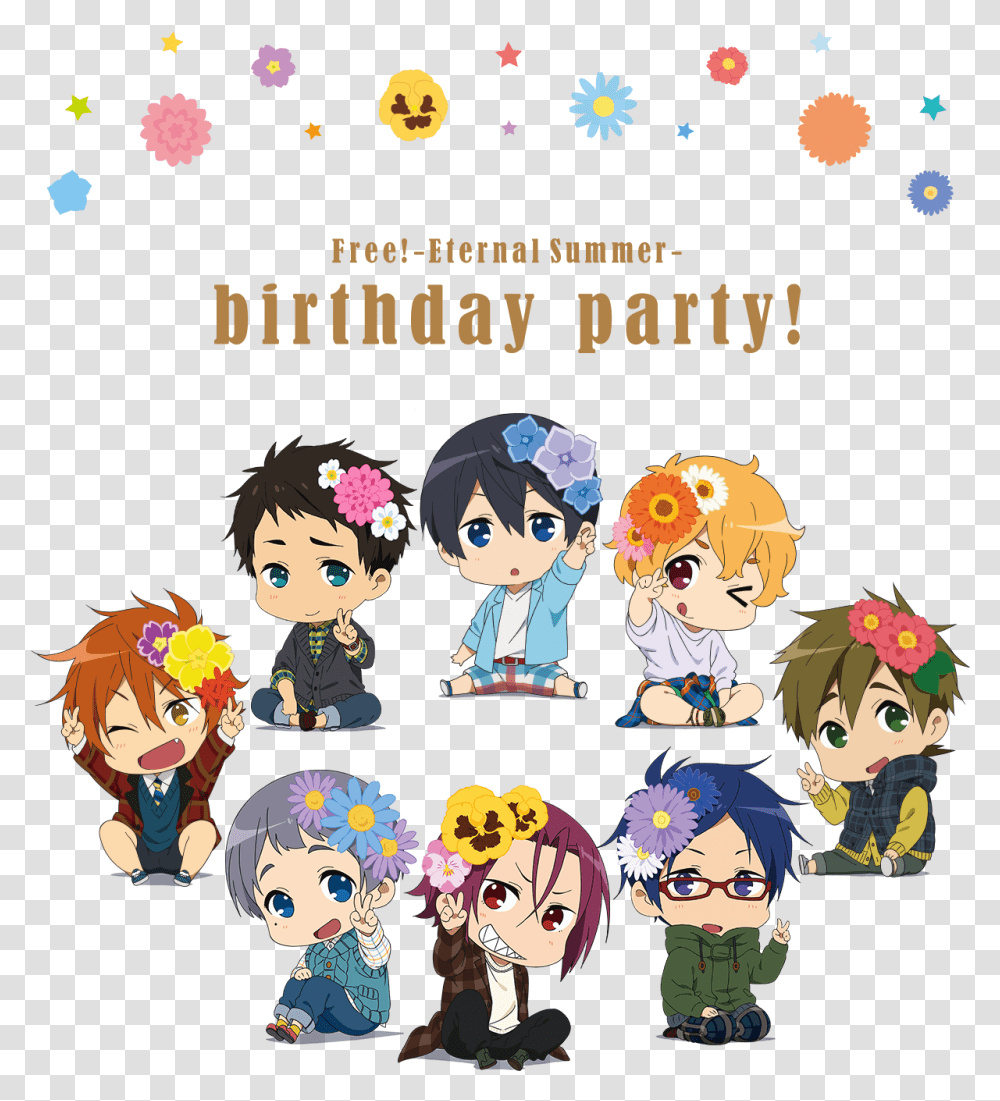 Free Esbirthday Party, Comics, Book, Manga Transparent Png