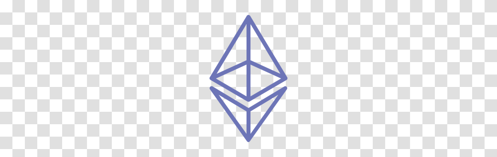 Free Ethereum Icon Download, Star Symbol, Triangle Transparent Png