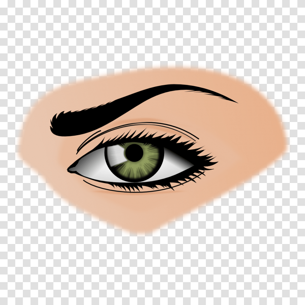 Free Eye Clipart, Tape, Contact Lens, Drawing Transparent Png