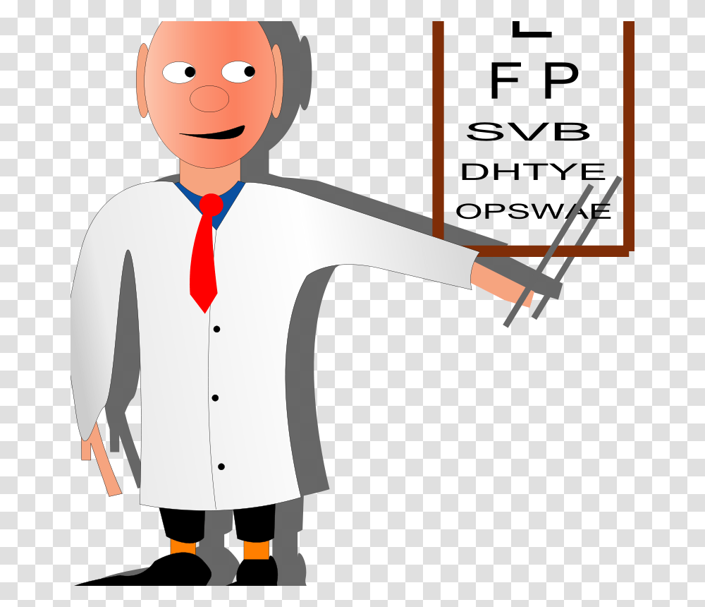 Free Eye Doctor Cliparts, Person, Shirt, Waiter Transparent Png