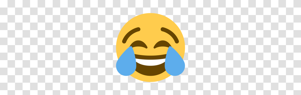Free Face Joy Laugh Tear Emoji Happy Icon Download, Label, Plant, Food Transparent Png