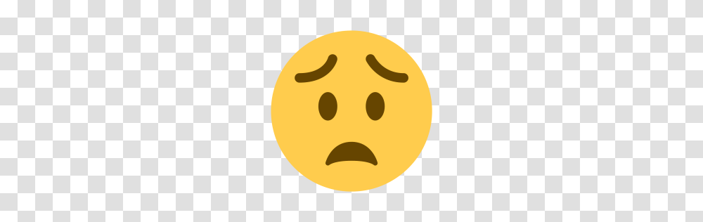 Free Face Worried Sad Emoji Icon Download, Tennis Ball, Sport, Sports, Label Transparent Png