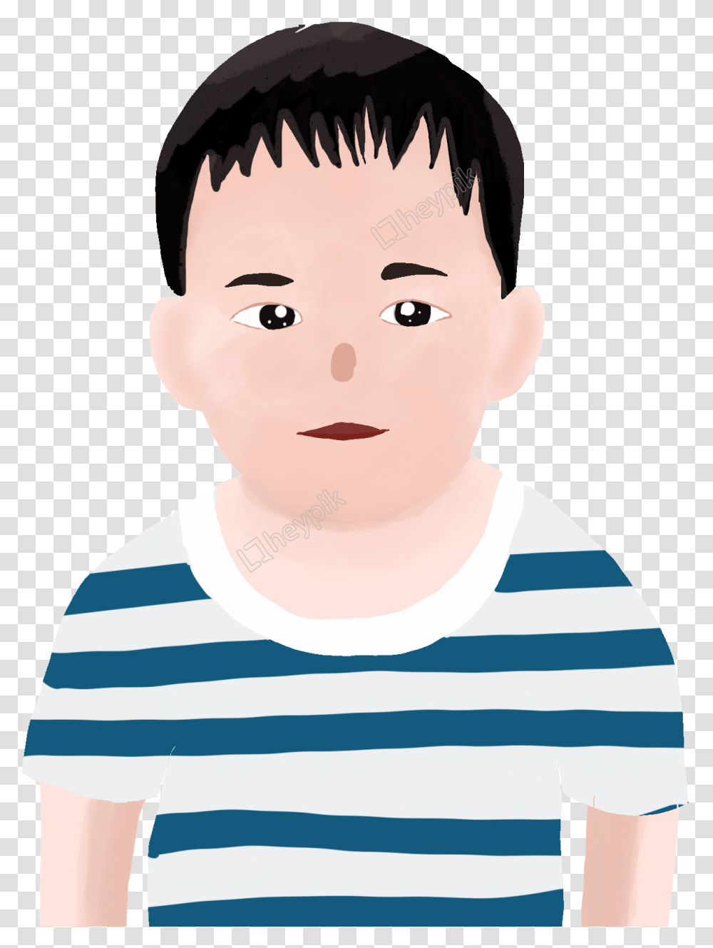 Free Fat Kid No Watermark Cartoon, Face, Person, Human, People Transparent Png