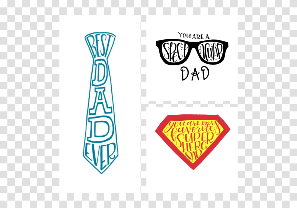 Free Fathers Day Printables Heather Handmade, Tie, Accessories, Accessory, Necktie Transparent Png