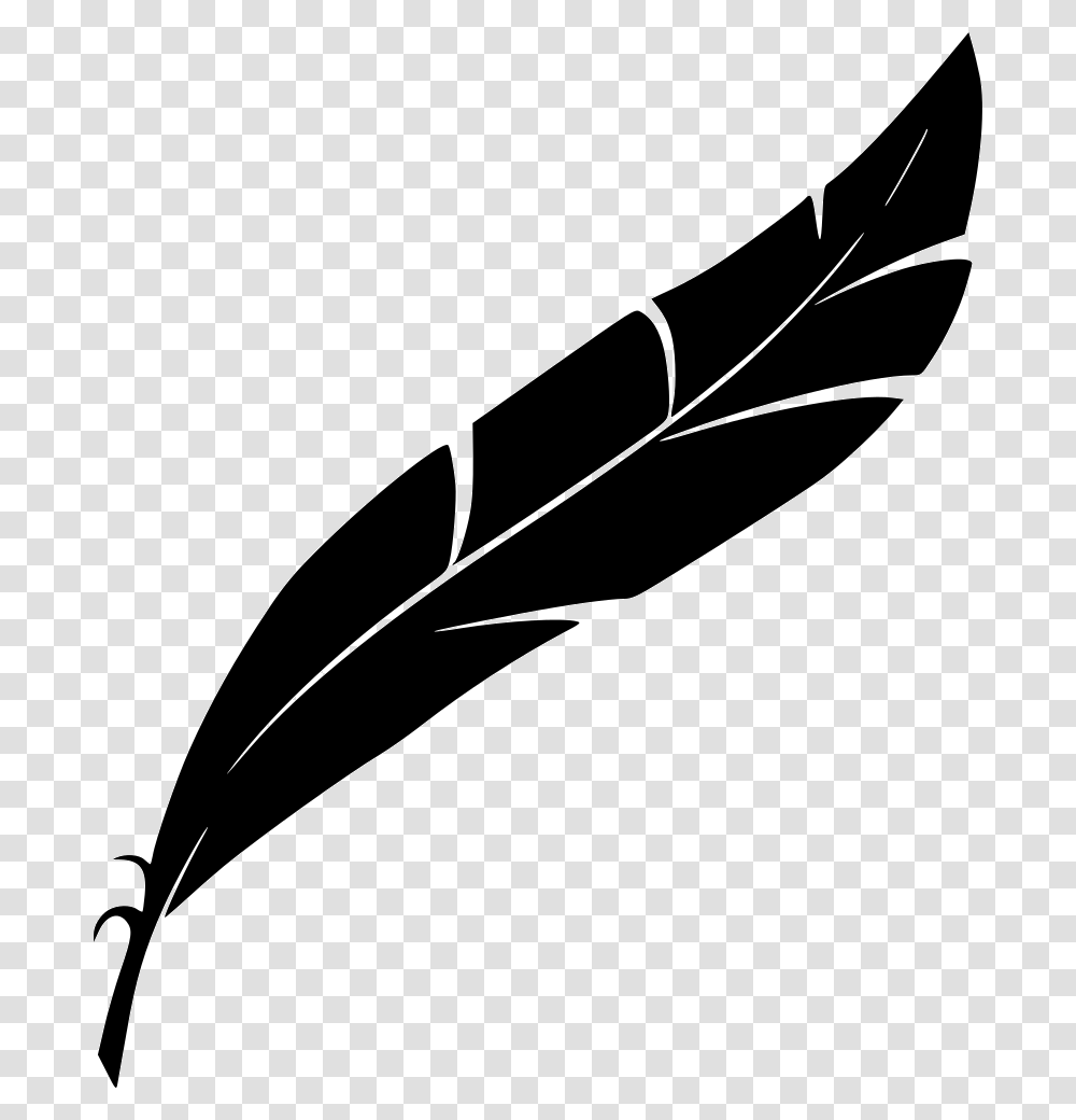 Free Feather Icon, Leaf, Plant, Bottle, Pen Transparent Png