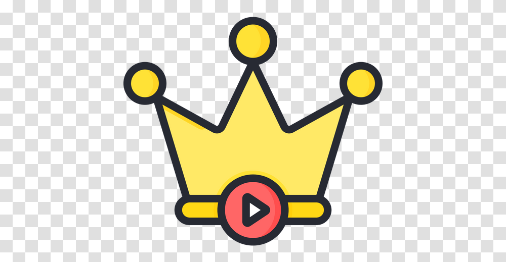 Free Featured Video Streaming Icon Of Happy, Accessories, Accessory, Jewelry, Crown Transparent Png