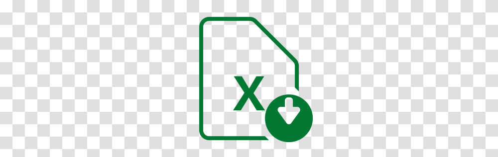 Free File Download Document Excel Spreadsheet Table Xls Icon, Recycling Symbol, Sign Transparent Png