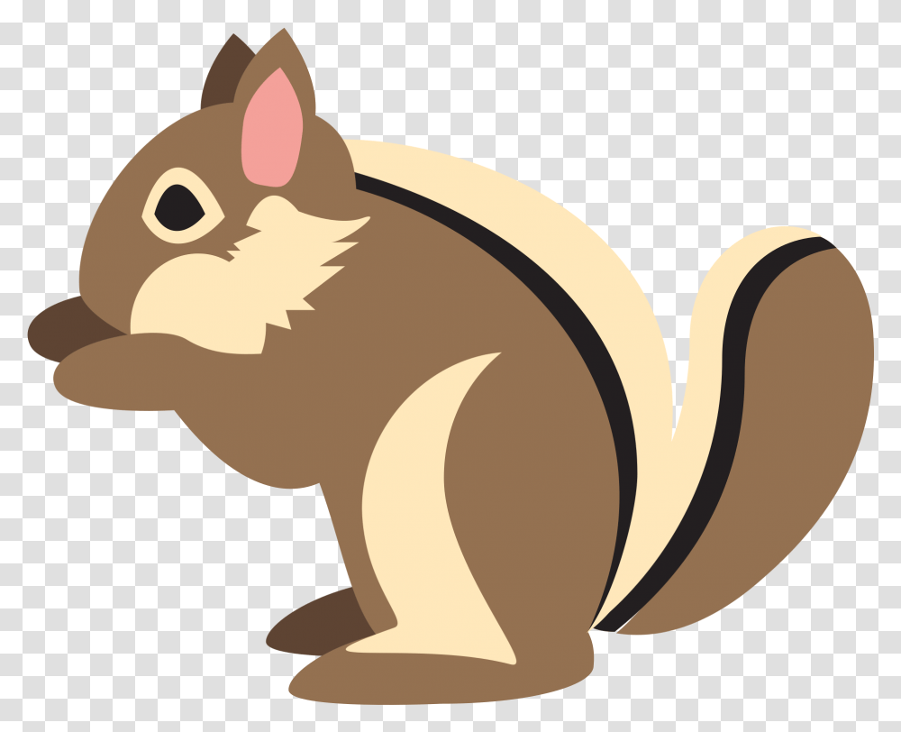Free File Emojione F Wikimedia Commons Open Cartoon Squirrel Background, Rodent, Mammal, Animal, Beaver Transparent Png
