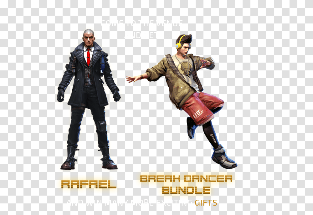Free Fire Character, Person, Ninja, Poster, Advertisement Transparent Png