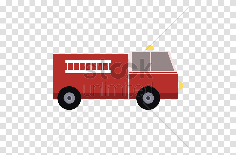 Free Fire Engine Vector Image, Fire Truck, Vehicle, Transportation, Van Transparent Png