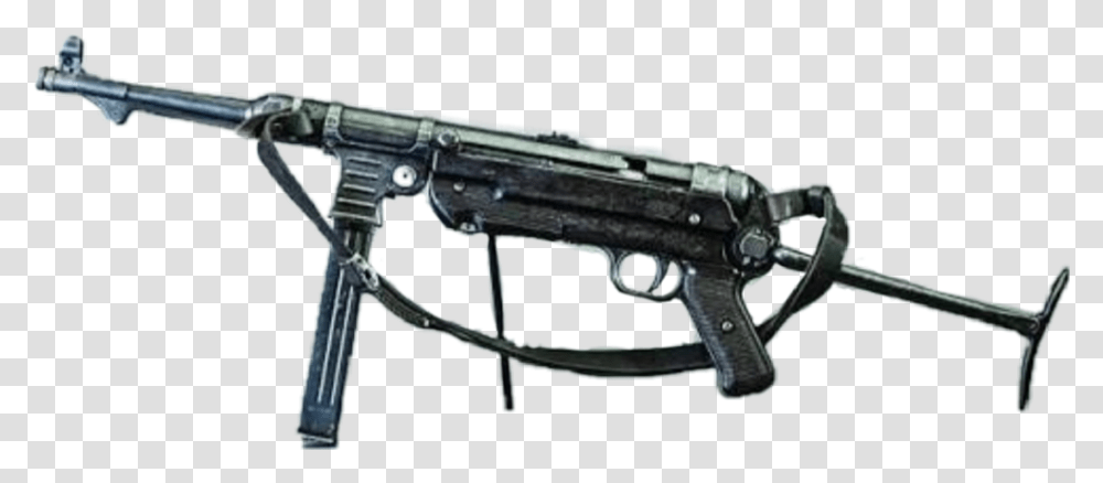 Free Fire Mp40, Gun, Weapon, Weaponry, Machine Gun Transparent Png
