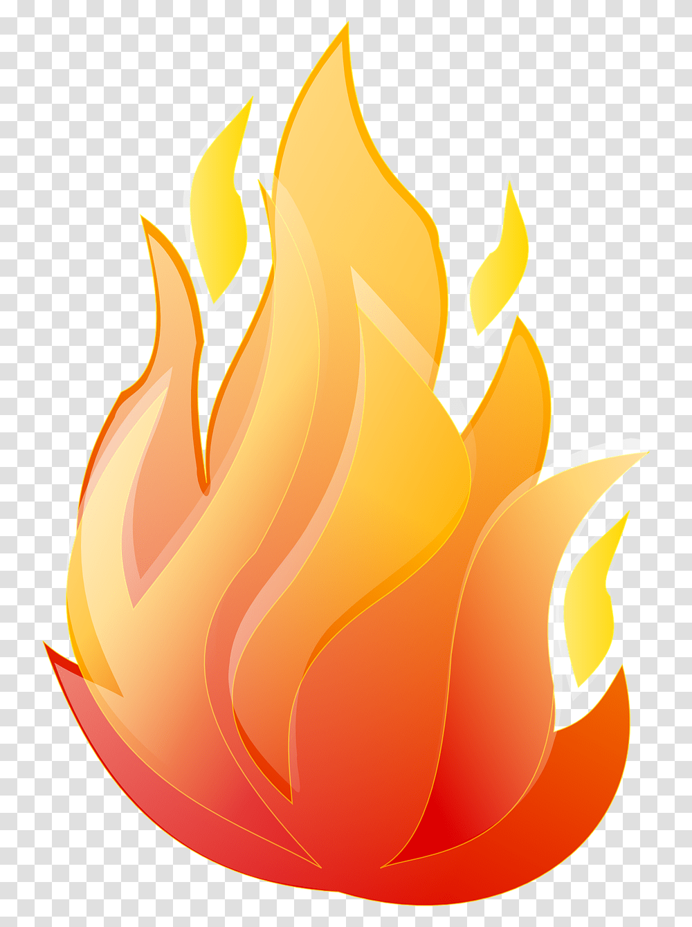 Огоньки пламени