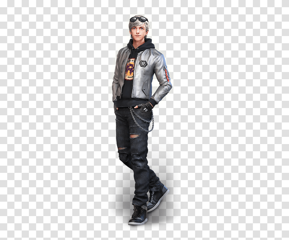 Free Fire Wiki Maxim Free Fire, Person, Jacket, Coat Transparent Png