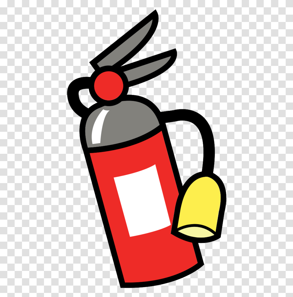 Free Fireman Fire Extinguisher With Cylinder, Bottle, Pop Bottle, Beverage, Drink Transparent Png