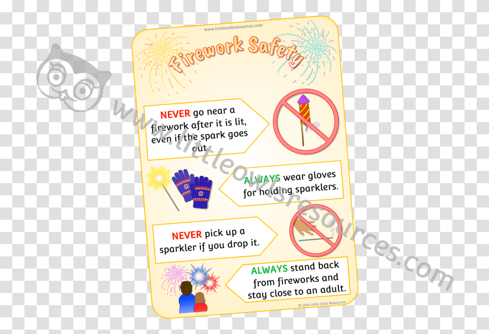 Free Firework Safety Poster Printable Early Yearsey Eyfs Carmine, Text, Advertisement, Flyer, Paper Transparent Png