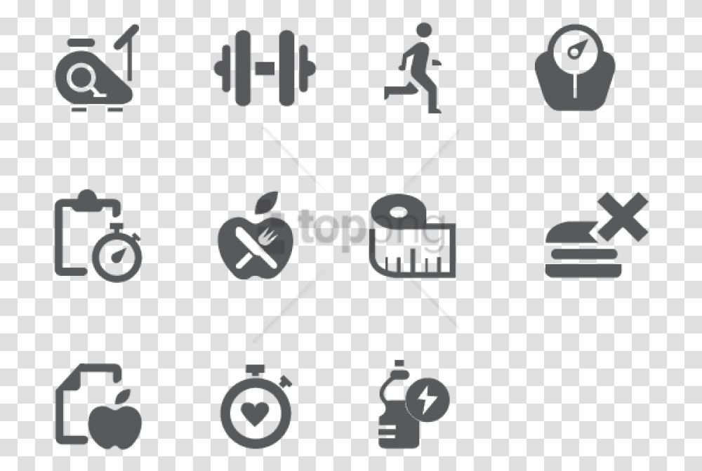 Free Fitness Icon Icons See Disclaimer Below Background Fitness Icons, Number, Person Transparent Png