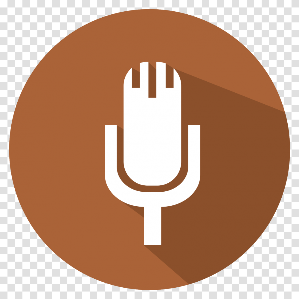 Free Flat Icon Microphone 1196956 With Language, Symbol, Logo, Trademark, Text Transparent Png