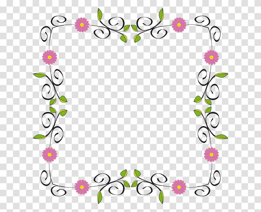 Free Flower Borders And Frames, Floral Design, Pattern Transparent Png