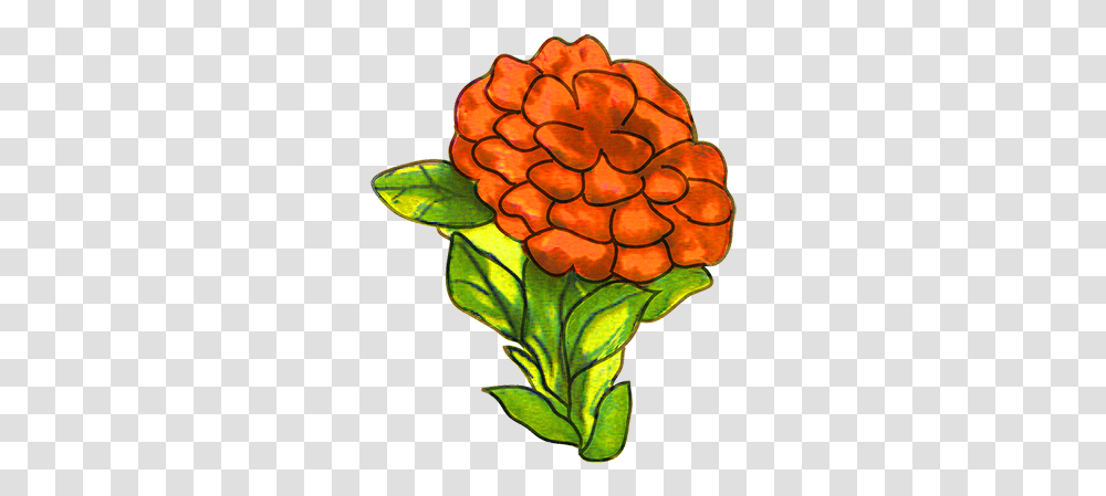 Free Flower Clipart English Marigold, Plant, Petal, Dahlia, Food Transparent Png