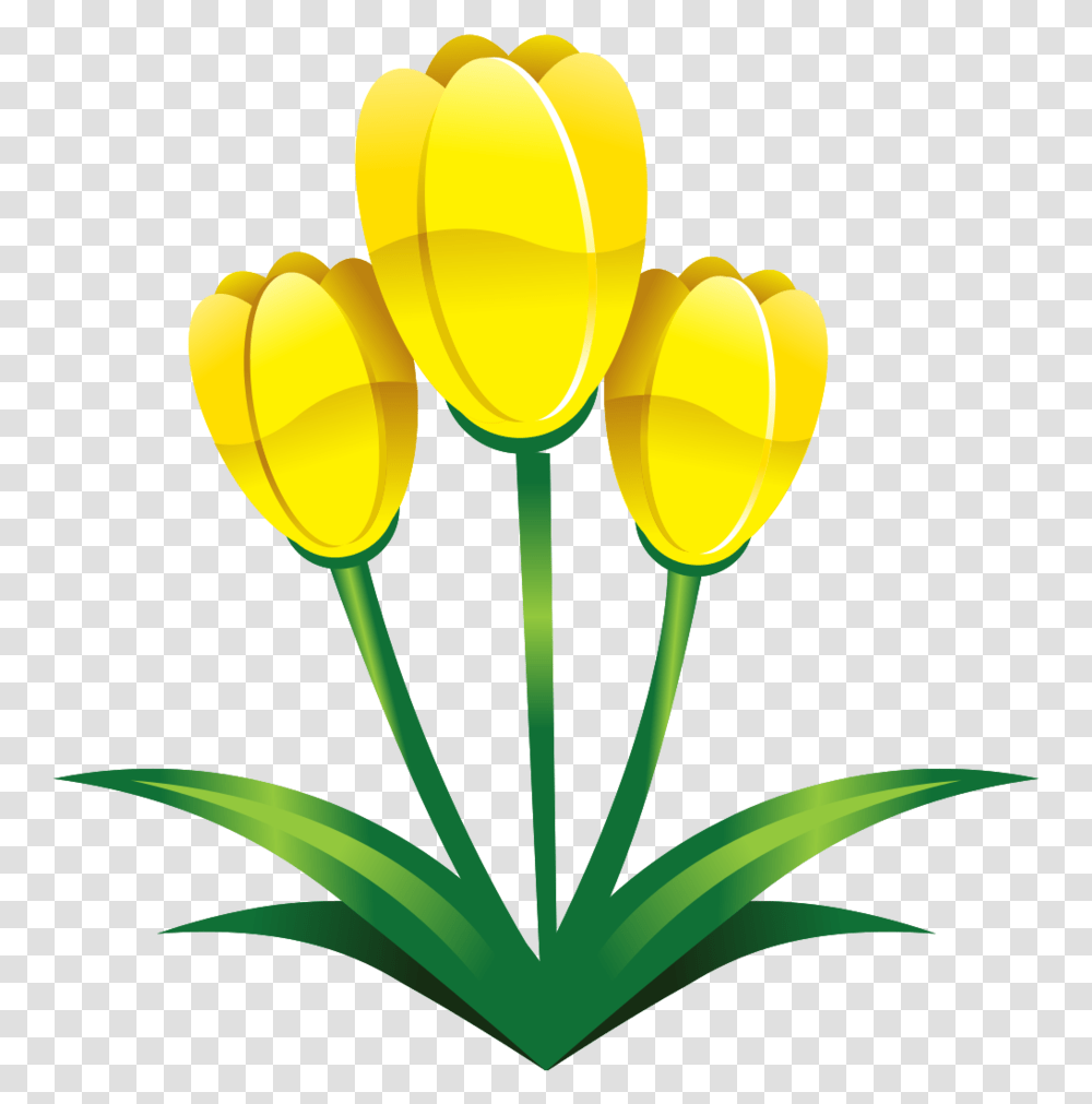 Free Flower Yellow With Background Vector, Plant, Blossom, Tulip, Balloon Transparent Png