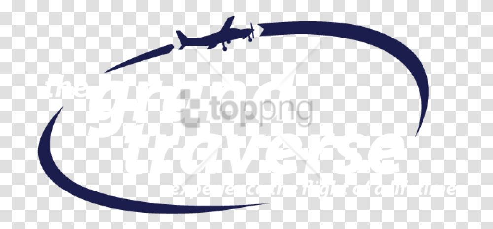 Free Flying Plane Logo Image With Glider, Handwriting, Label, Utility Pole Transparent Png