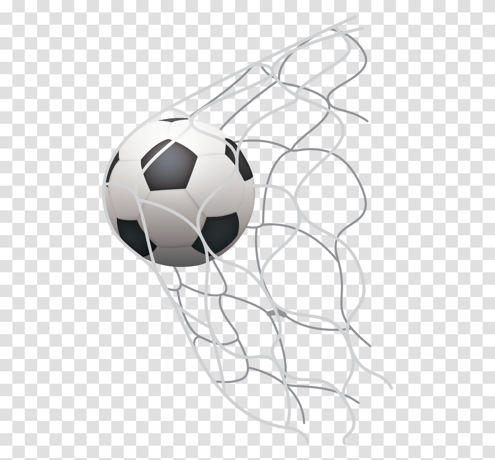 Free Football Download Football With Net, Soccer Ball, Team Sport, Sports Transparent Png