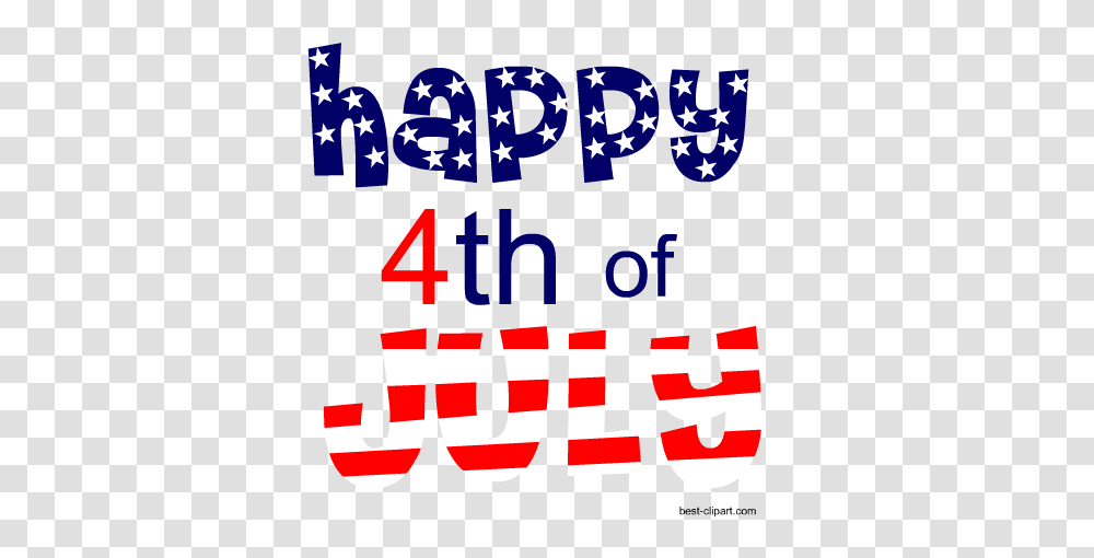 Free Fourth Of July Clip Art Images And Graphics, Alphabet, Word Transparent Png