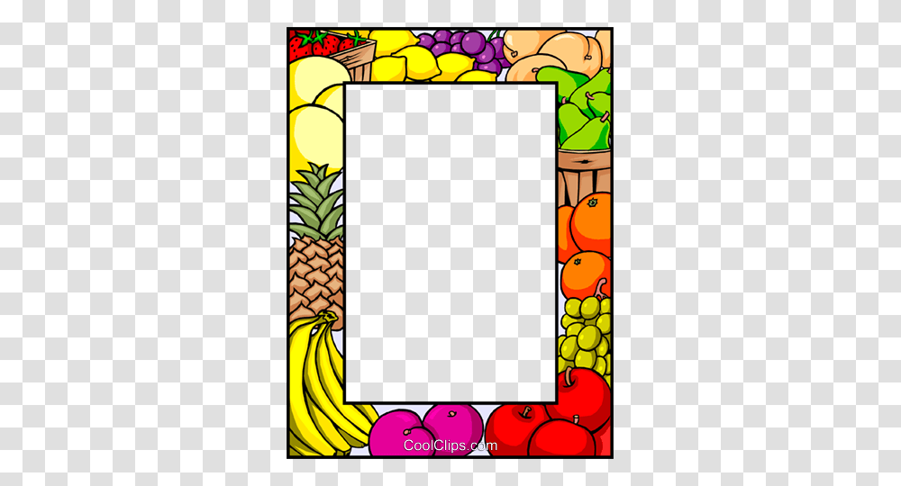 Free Fruit Border Clip Art, Plant, Food, Pineapple Transparent Png