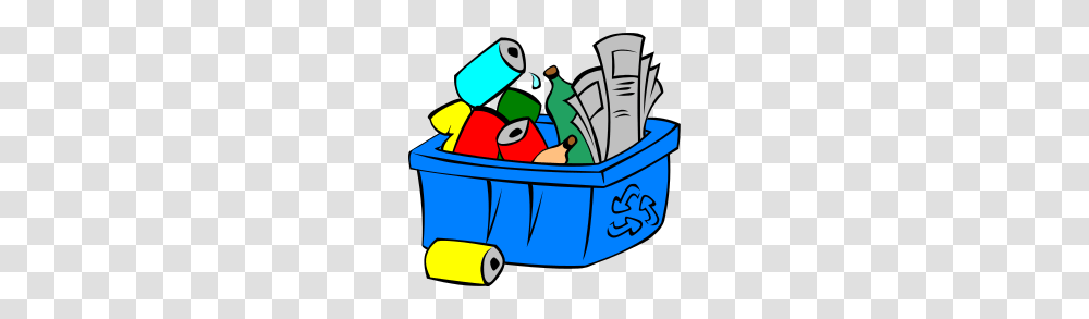 Free Full Recycle Bin Clip Art, Recycling Symbol, Trash, Bucket, Plastic Transparent Png
