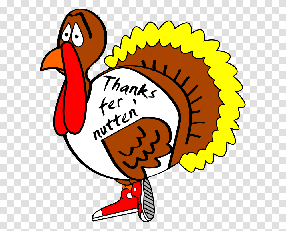 Free Funny Thanksgiving Clip Art Images Clipart Collection, Fowl, Bird, Animal, Poultry Transparent Png
