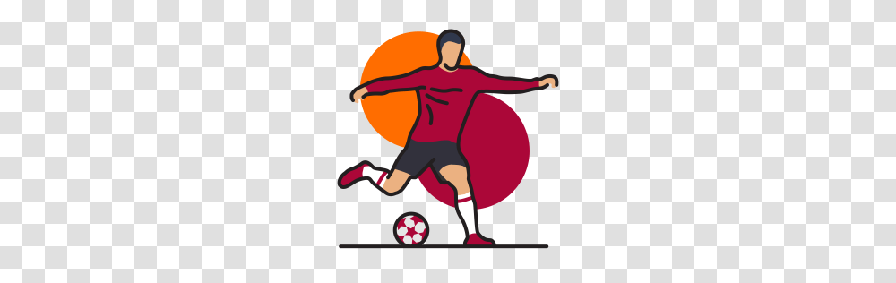 Free Game Sport Football Kick Ball Goal League Player Icon, Sports, Kicking, Team Sport, Fencing Transparent Png