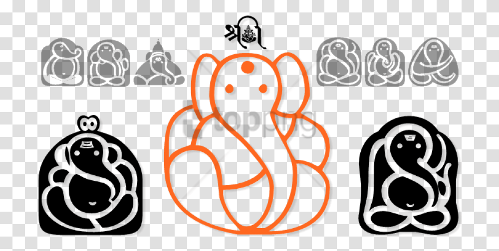 Free Ganesh Symbol Fonts Free Image With Ganpati Shree Ganesh Symbol, Dynamite, Beverage, Drink, Alcohol Transparent Png