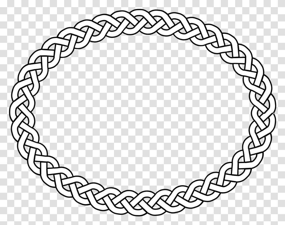 Free Geometric Border Cliparts Celtic Knot Circle, Chain, Oval Transparent Png