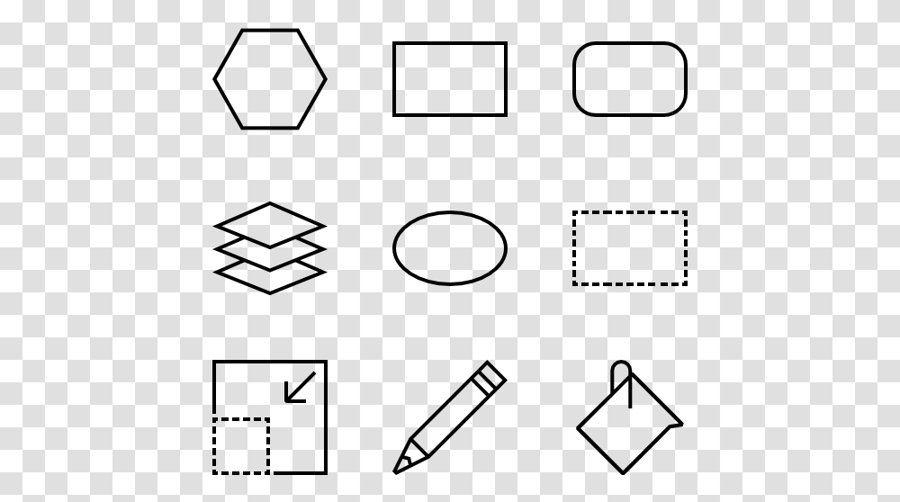 Free Geometric Shapes Geometric Shapes Icons, Gray, World Of Warcraft Transparent Png