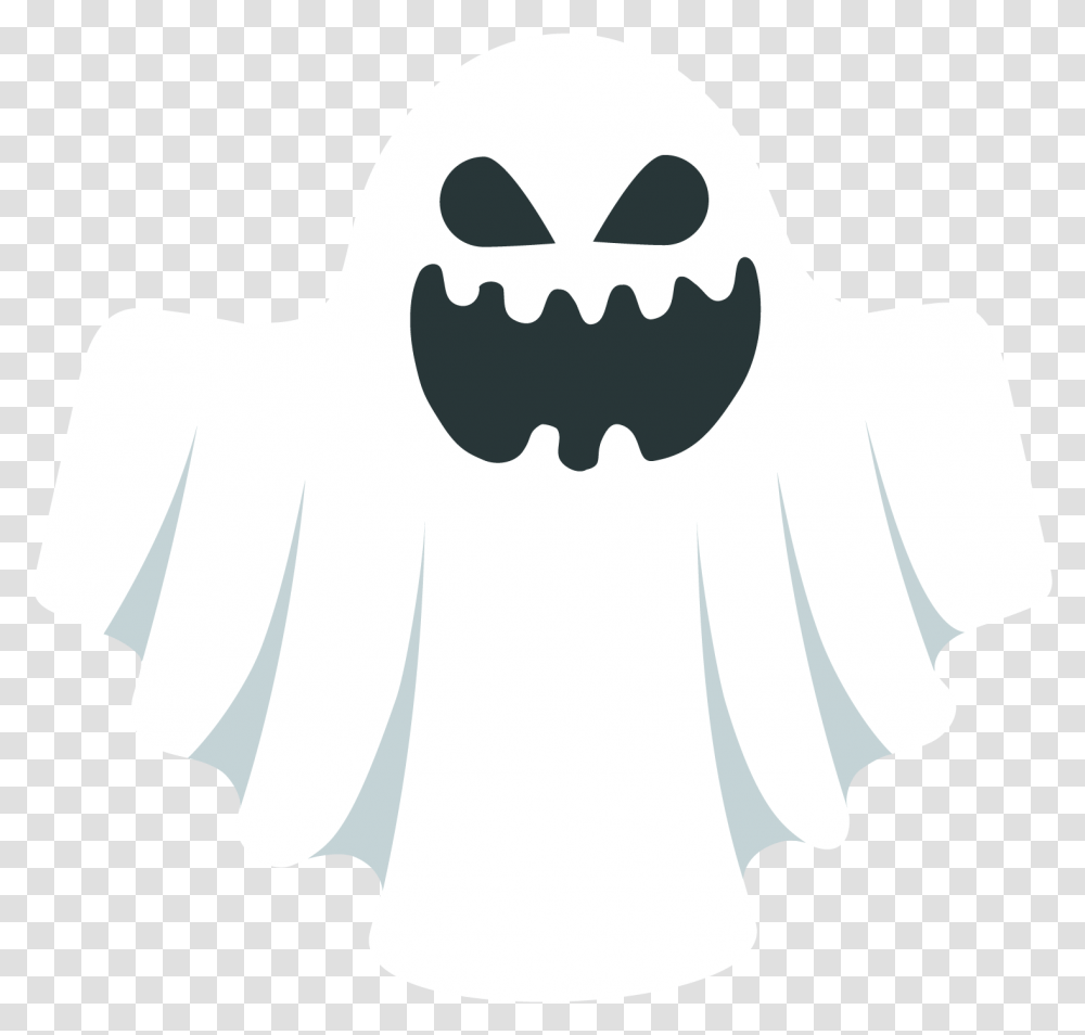 Free Ghost Download Clip Art Halloween In Different Languages, Stencil, Symbol Transparent Png
