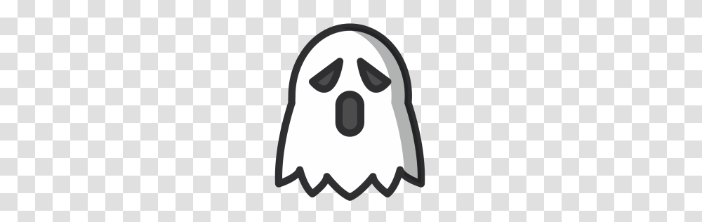 Free Ghost Evil Halloween Spirit Fear Icon Download, Pac Man, Stencil Transparent Png